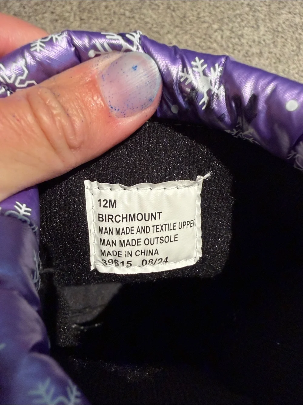 totes bright purple